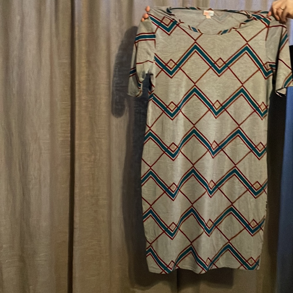 Lularoe Julia Dress 3x - Picture 5 of 5